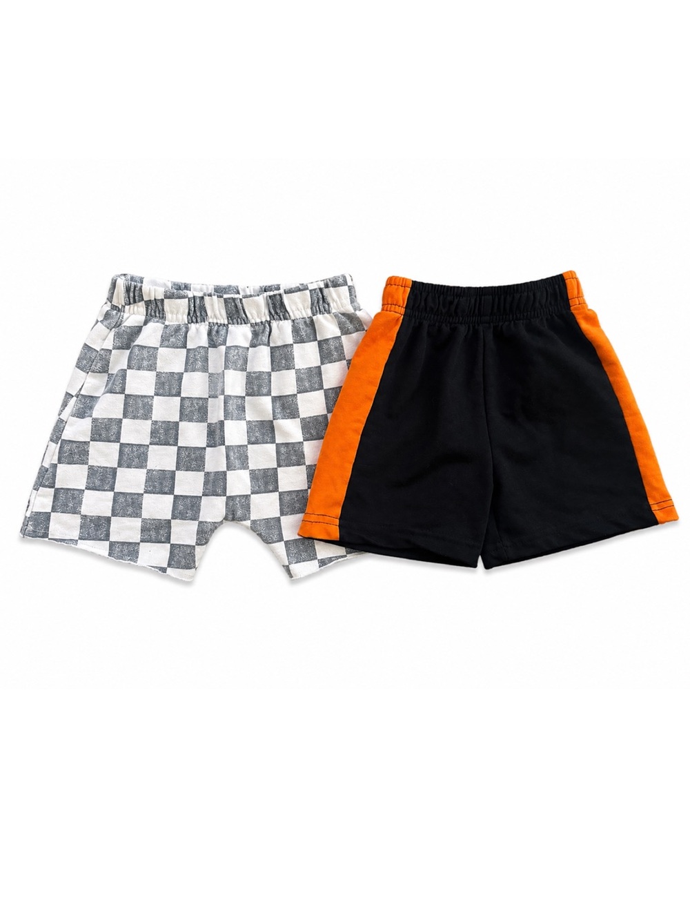 3T Boys Shorts Bundle | Grayson Mini Checkerboard & Quad 7 Sweatshorts